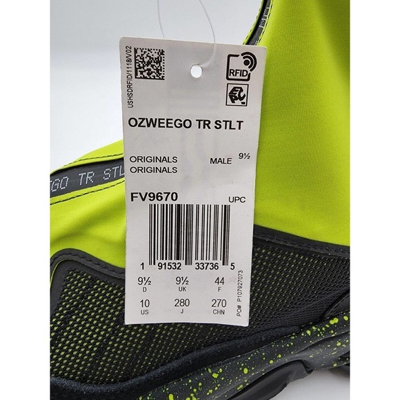 Adidas Originals Men's Ozweego Waterproof Trail Running Shoes - Picture 2 of 12